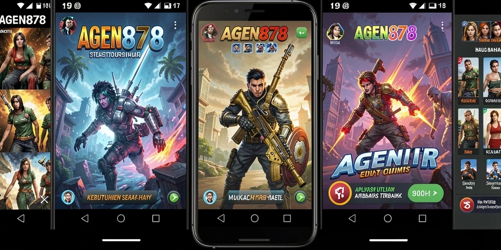 Tampilan antarmuka AGEN878 yang menarik dan user-friendly.